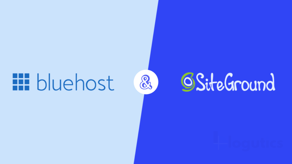 Bluehost and Siteground web hosting